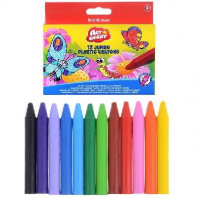 Мелки пластиковые толстые  Artberry Jumbo 12цв/короб с европодвесом от интернет-магазина Континент игрушек