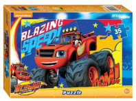 Пазл «Вспыш и чудо-машинки», 35 элементов от интернет-магазина Континент игрушек