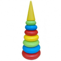 Выдувка. Пирамидка Гигант 50 см (8 деталей)