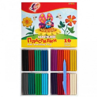Пластилин мягкий "Кроха" 16 цветов, 264гр от интернет-магазина Континент игрушек
