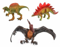 Набор динозавров, 3 штуки