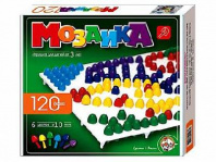 Мозаика d10 / 6 цветов / 120шт от интернет-магазина Континент игрушек