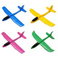 Самолет планер из пенопласта большой. Размах крыльев 48 см от интернет-магазина Континент игрушек