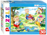 Artpuzzle. Пазлы 30 элементов. ТРИ ПОРОСЕНКА от интернет-магазина Континент игрушек