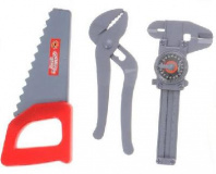 Помогаю Папе. Набор инструментов в чемодане, 27 предметов, 33,5х36х8 см от интернет-магазина Континент игрушек