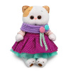 Кошка Ли-Ли в платье и снуде 27 см мягкая игрушка от интернет-магазина Континент игрушек