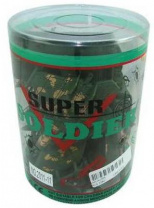 Набор солдатиков (8 солдатиков, 1 самолет, 1 вертолет) 13x12x15см от интернет-магазина Континент игрушек