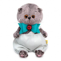 Кот Басик BABY в шортиках и банте с колокольчиком от интернет-магазина Континент игрушек