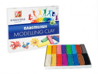 Пластилин Классика (Детство) 16 цветов,стек, 320гр от интернет-магазина Континент игрушек