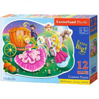 Пазл Castorland Сказки 12 деталей maxi, Золушка от интернет-магазина Континент игрушек