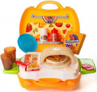 Чудо-чемоданчик. Пиццерия, 22 предмета, 20x24x10 см от интернет-магазина Континент игрушек
