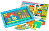 Мозаика магнитная. Веселый городок (5 цветов, 220 магнитных фишек, 30 дополнительных элементов) от интернет-магазина Континент игрушек