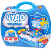 Н-р доктора 18 предметов в чемоданчике от интернет-магазина Континент игрушек