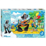 Макси-пазл "Ну, погоди! - 2"  24 элемента 70009 2655989 от интернет-магазина Континент игрушек