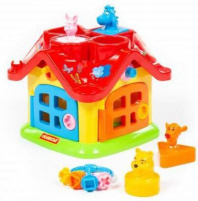 Теремок логический Disney "Винни и его друзья" (в коробке) от интернет-магазина Континент игрушек