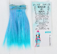 Волосы - тресс для кукол "Прямые" длина волос 15 см, ширина 100 см, №LSA025   3588460 от интернет-магазина Континент игрушек