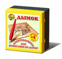 Электроприбор для выжигания по дереву "Дымок"(пластмассовый корпус,регулировка,2 сменных иглы) от интернет-магазина Континент игрушек