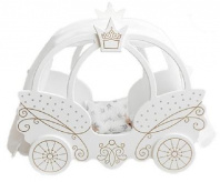 Игрушка детская кровать из коллекции «Shining Crown». Цвет белоснежный шелк. 5501170 от интернет-магазина Континент игрушек