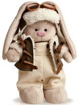 Зайка Ми в куртке пилот (малый) от интернет-магазина Континент игрушек