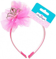 Ободок "Корона принцессы", розовый от интернет-магазина Континент игрушек