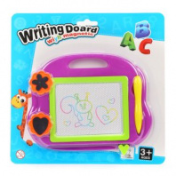 Доска для рисования цветн.со штампиками, в ассорт., блистер от интернет-магазина Континент игрушек