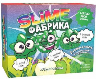 Слайм фабрика "Яблоко" Набор для опытов и экспериментов Юный Химик от интернет-магазина Континент игрушек