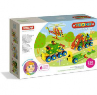 Конструктор Техно (220 деталей, Военный набор) от интернет-магазина Континент игрушек