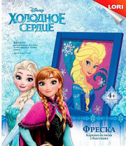 Фреска. Картина из песка с глиттером. Disney "Эльза" от интернет-магазина Континент игрушек