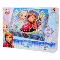 Набор для творч. Шкатулка со стразами Холодное сердце  бол. Дисней от интернет-магазина Континент игрушек