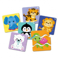 Пазлы-макси ДК ЗИГЗАГ "Зверята", 18 элементов от интернет-магазина Континент игрушек