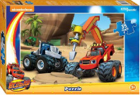 Мозаика "puzzle" 35 "Вспыш  и чудо-машинки", арт. 91166 от интернет-магазина Континент игрушек
