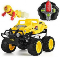 Машинка на радиоуправлении разбивающийся внедорожник "Monster Smash Ups", Raptor от интернет-магазина Континент игрушек