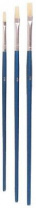 Кисти набор 3 штуки №2,4,6, щетина, плоский профиль от интернет-магазина Континент игрушек