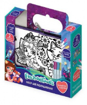 Набор сумочек для раскрашивания.Энчантималс. Волшебные подружки. 17х4х17,5см. от интернет-магазина Континент игрушек