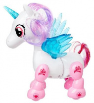 Интерактивная игрушка "Единорог" катается, со свет и со звук, реагирует на хлопки   4489785 от интернет-магазина Континент игрушек