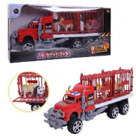 Спецтехника. Автовоз с четырьмя фигурками животных от интернет-магазина Континент игрушек