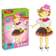 Мозаика 3D "Создай свое платье", более 95 деталей, без использования утюга 16,5х 150105-4 от интернет-магазина Континент игрушек