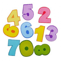 Цифры магнитные от интернет-магазина Континент игрушек