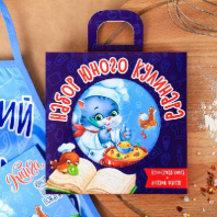 Игровой набор "Набор юного кулинара": кулинарная книга, фартук от интернет-магазина Континент игрушек