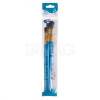 Кисти набор 3 штуки № 8,10,12, шерсть пони, круглые от интернет-магазина Континент игрушек