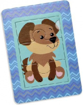 Пазл в рамке "Щенок" 3 эл (14,5*10,5 см) от интернет-магазина Континент игрушек