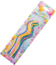 Свечи в торт " С днём рождения" 8 шт, коктельные витые   2919648 от интернет-магазина Континент игрушек