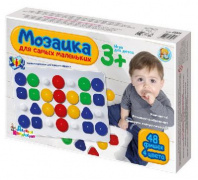 Мозаика для самых маленьких" d40/4 цв/48 эл от интернет-магазина Континент игрушек