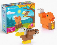 Конструктор «Играй, Создавай (Белка и орел - 18 дет.)» от интернет-магазина Континент игрушек