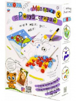 Мозаика "Рисуй, стирай 3" 87067 5181704 от интернет-магазина Континент игрушек
