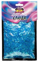 Наполнение для слайма "Слюда" Голубая ТМ "Slimer" от интернет-магазина Континент игрушек
