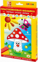 Набор для творчества Пластилиновая мозаика. Первые уроки лепки N2 от интернет-магазина Континент игрушек