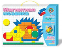 Мозаика магнитная. Ежик. ( 5 цветов, 220 элементов) от интернет-магазина Континент игрушек